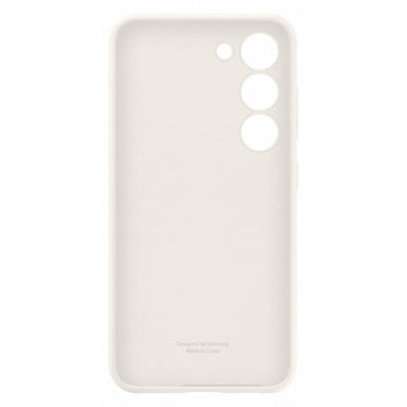 Samsung Silicone Cover for Galaxy S23 - Cream